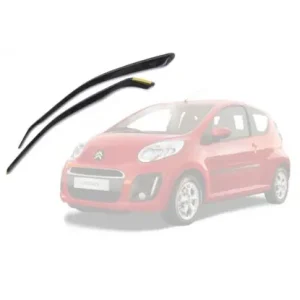 Deflektory přední - protiprůvanové plexi kompatibilní pro Citroen C1 5D 2005 - 2014 Ihned K Objednání