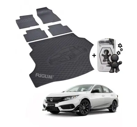 Koberce a vana do kufru + vůně do auta ZDARMA Honda Civic HTB 2017 - Oblíbený