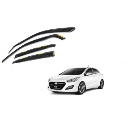 Cenový Hit Ofuky přední + zadní - protiprůvanové plexi kompatibilní pro Hyundai i30 5D 2012 - 2017
