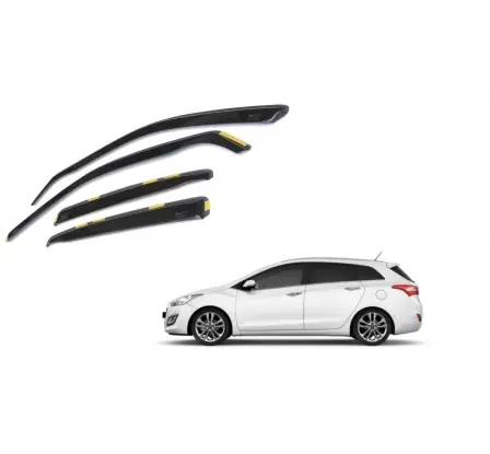 Expresní Doručení Ofuky přední + zadní - protiprůvanové plexi kompatibilní pro Hyundai i30 combi 5D 2012 - 2017