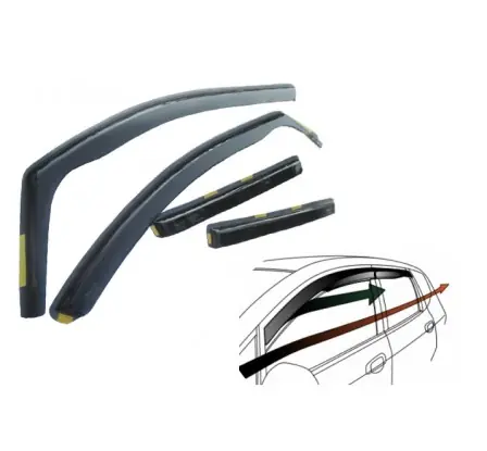 Autentický Ofuky přední + zadní - protiprůvanové plexi kompatibilní pro Suzuki Vitara II 2014 →