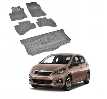 Koberce a vana do kufru Peugeot 108 2014 - Nová Kolekce