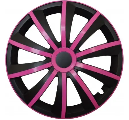 Akční Cena Poklice kompatibilní na auto Suzuki 14" GRAL ružovo - černé 4ks