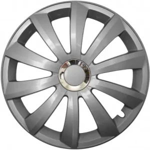 Akční Cena Poklice kompatibilní na auto Chevrolet 14" GRAL Chrome silver 4ks