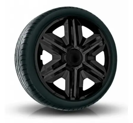 Poklice kompatibilní na auto Chevrolet 14" Action Černé 4ks Finální Výprodej
