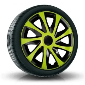 Akce Poklice kompatibilní na auto Mitsubishi 14" DRACO Zelené 4 ks