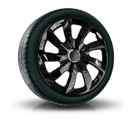 Poklice kompatibilní na auto Skoda 16" STIG Černé 4ks Kup Teď