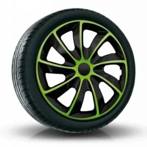 Výhodná Nabídka Poklice kompatibilní na auto Seat 17" QUAD Zelené 4ks