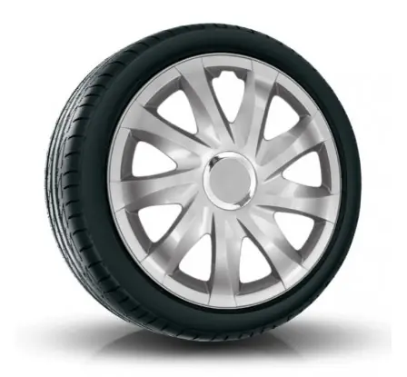 Poklice kompatibilní na auto Peugeot 14" DRIFT Sivé 4ks Autentický