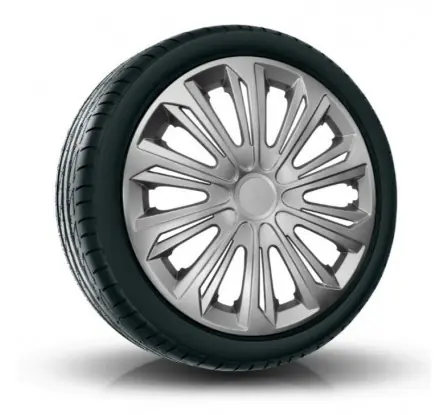 Poklice kompatibilní na auto Honda 14" STRONG Silver 4 ks Výhodná Nabídka