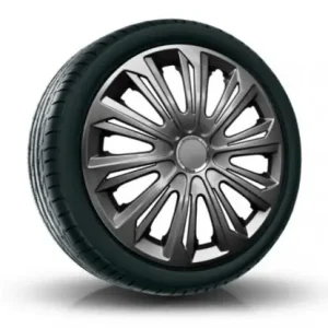 Zlevněný Poklice kompatibilní na auto Renault 15" STRONG Grafitové 4 ks