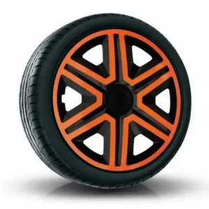 Autentický Poklice kompatibilní na auto Mercedes 14" Action Duocolor Orange 4ks