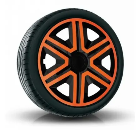 Poklice kompatibilní na auto Opel 14" Action Duocolor Orange 4ks Rychlé Dodání