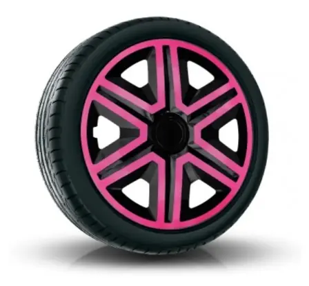 Výprodej Poklice kompatibilní na auto Volkswagen 16" Action Ružové 4ks