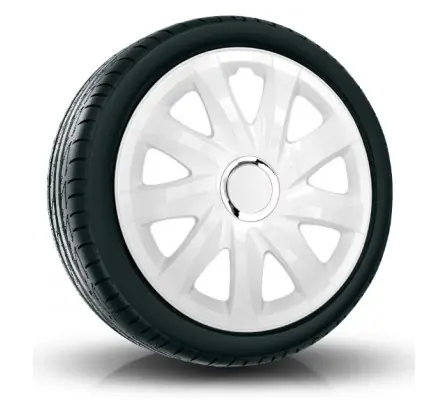Poklice kompatibilní na auto Seat 16" DRIFT Biele 4ks Aktuální