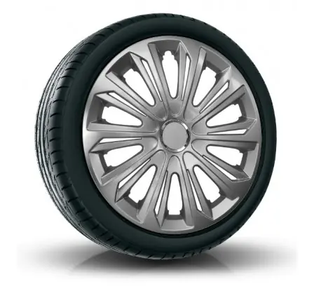 Cenový Hit Poklice kompatibilní na auto Seat 16" STRONG Sivé lakované 4ks