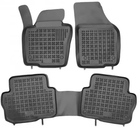 Koberce gumové se zvýšeným okrajem Seat ALHAMBRA 5m 2010- Zlevněný
