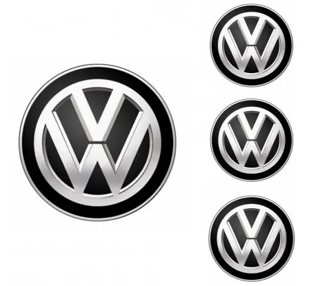Oblíbený Logo na stredy kolies - živicové 4ks - VW