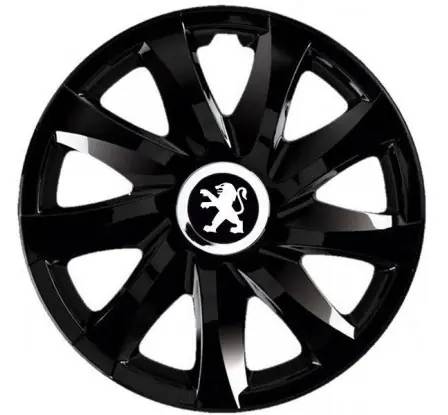 Super Cena Poklice na auto Peugeot 14" DRIFT černé