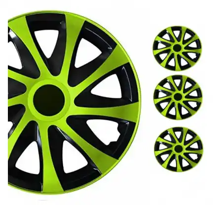 Poklice na auto Škoda 15" DRACO zelené Must-Have