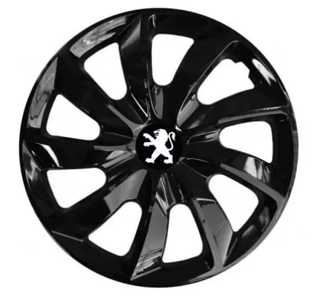 Poklice na auto Peugeot 14" STIG černé Nejlepší Volba