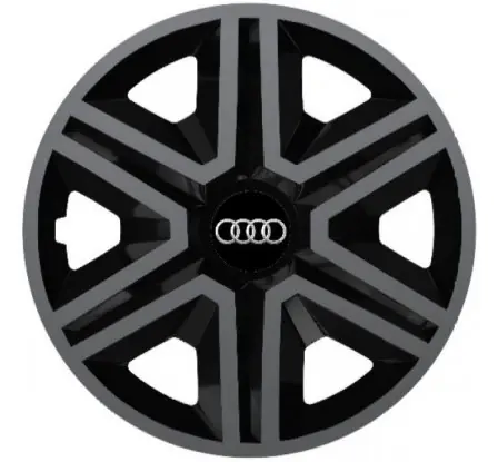 Poklice kompatibilní na auto Audi 16" Action grafitovo - černé Koupit Online
