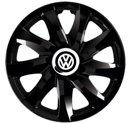 Originální Poklice kompatibilní na auto Volkswagen 13" DRIFT černé