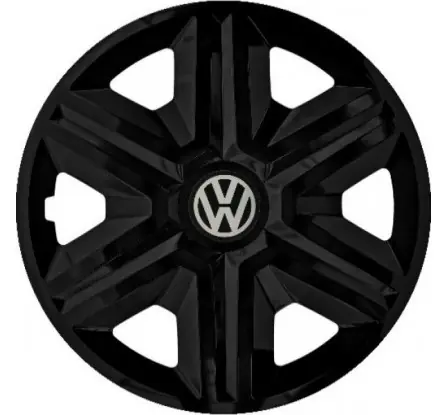 Autentický Poklice na auto VW 14" Action - černé