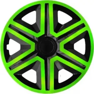 Zlevněný Poklice kompatibilní na auto Škoda 14" Action - zelené