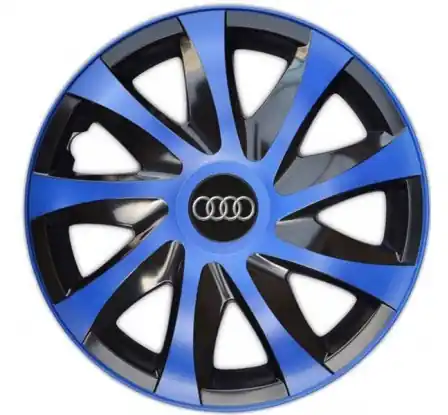Finální Výprodej Poklice kompatibilní na auto Audi 15" DRACO modré