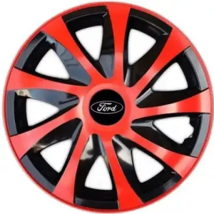 Cenově Výhodný Poklice na auto Ford 15" DRACO duocolor červené