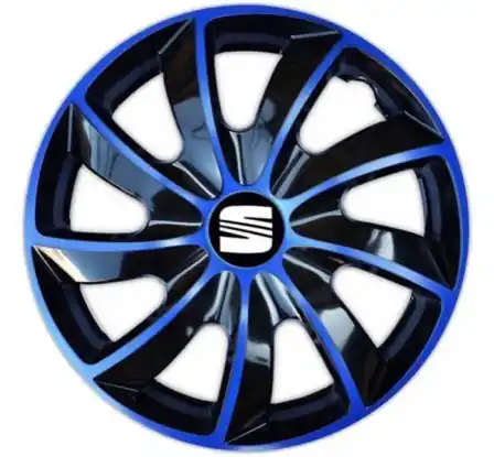 Poklice na auto Seat 15" QUAD modré Pouze Dnes