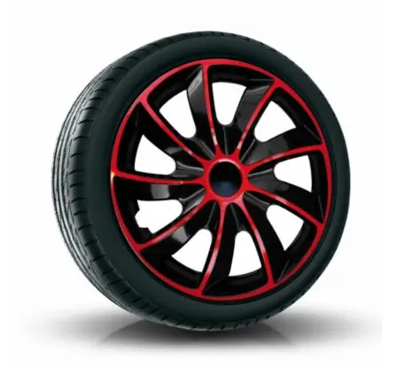Oblíbený Poklice na auto 13" QUAD Červeno-černé