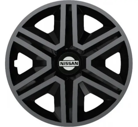 Poklice na auto Nissan 15" Action grafitovo - černé Přímo Od Výrobce
