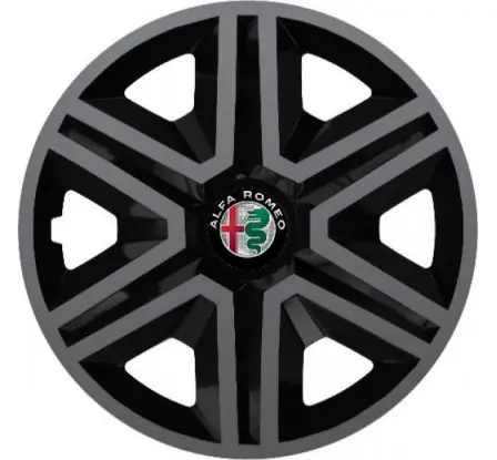 Omezená Nabídka Poklice vhodné na auto Alfa Romeo 15" Action grafitovo - černé