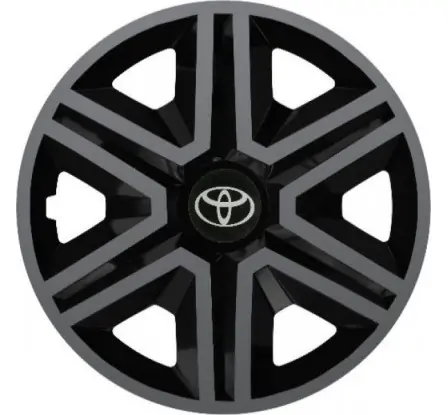 Poklice na auto Toyota 15" Action grafitovo - černé Rychlé Dodání