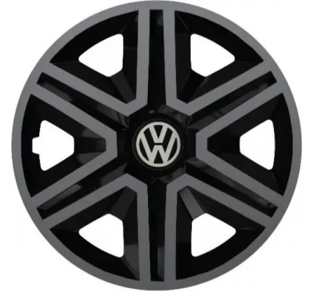 Poklice na auto Volkswagen 15" Action grafitovo - černé Nejprodávanější