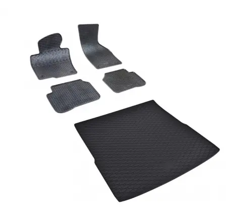 Speciální Cena Set koberců + vana do kufru Volkswagen PASSAT B7 2010-2015
