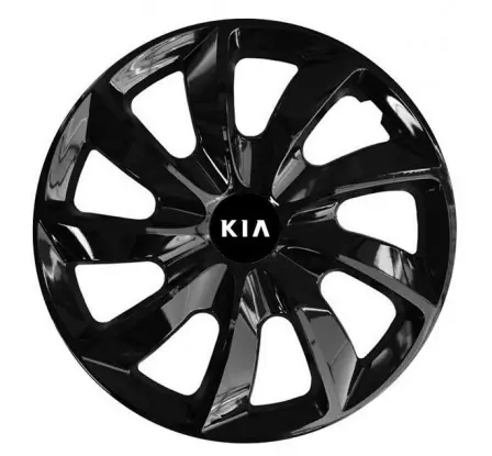 Poklice na auto Kia 15" STIG černé Sezónní Sleva
