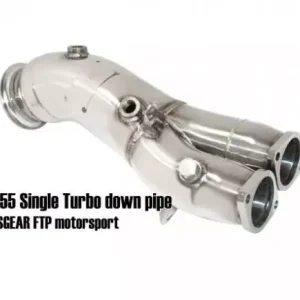 Ověřený Downpipe s náhradou katalyzátoru FTP Motorsport BMW E82 / E88 135i / E90 / E91 / E92 / E93 335i/xi / X1 E84 35i N55 single turbo