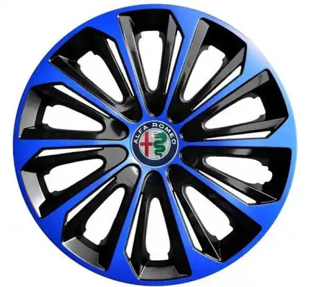 Poklice vhodné na auto Alfa Romeo 16" STRONG duocolor modré Oblíbený