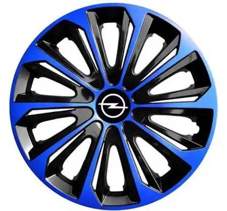 Poklice na auto Opel 16" STRONG duocolor modré Výhodná Nabídka