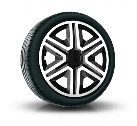 Poklice na auto 15" Action bielo - černé Tovární Cena
