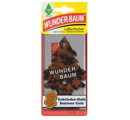 Osviežovač vzduchu stromček Wunder - Baum(Leather) Levný