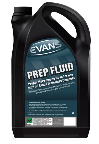 Aktuální Proplach chladícího systému Evans Prep Fluid - 5 litrů