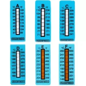 Speciální Cena Nalepovací teploměr Mocal od 132°C to 182°C