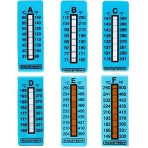 Nalepovací teploměr Mocal od 77°C do 127°C Autentický