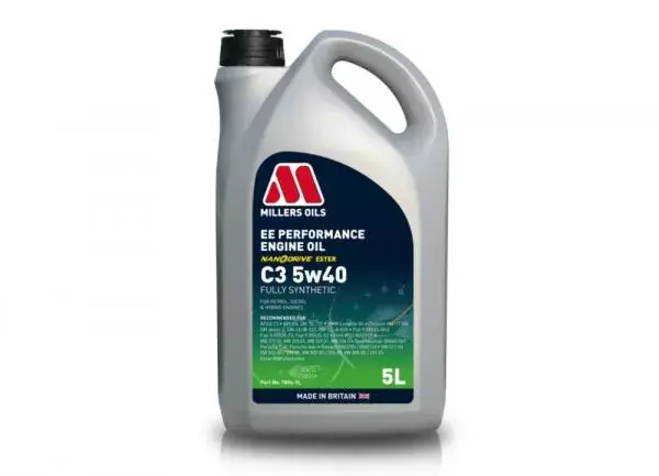 Motorový olej Millers Oils Nanodrive EE Performance C3 5w40 - 5l - plně syntetický olej s technologií nanodrive Speciální Cena
