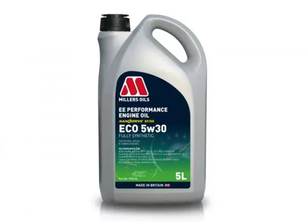 Jen Po Omezenou Doba Motorový olej Millers Oils EE Performance ECO 5w30 - 5l - plně syntetický olej s technologií nanodrive