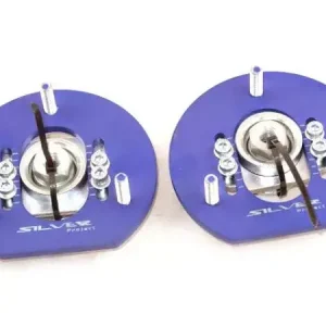 Omezená Nabídka Přední horní uložení tlumičů (Pillowball Top Mounts) Silver Project Fiat Uno / Uno Turbo 146A/E - verze pro sériový podvozek